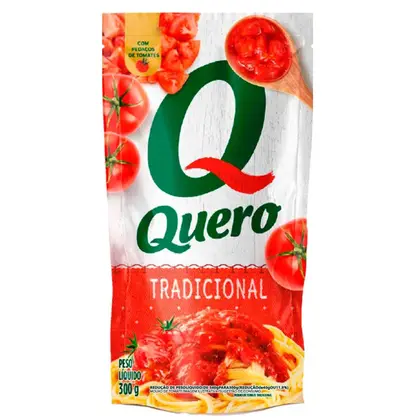 Molho de Tomate Quero Tradicional 240g
